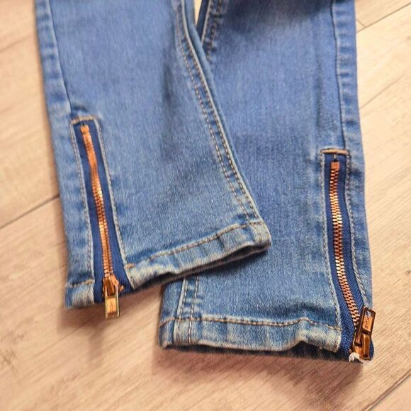 Cherokee jeans with zipper leg bottoms 7 - Picture 7 of 7